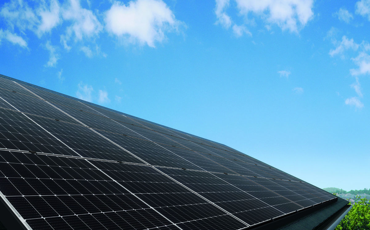 Local solar panels
